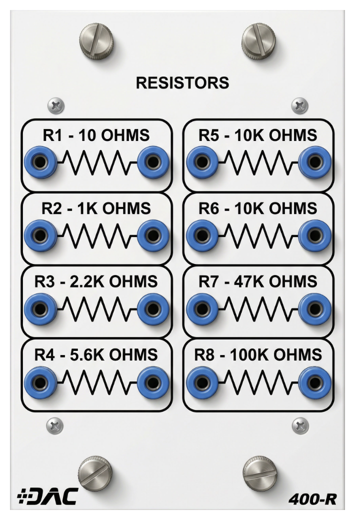 Módulo de resistores DAC 400-R