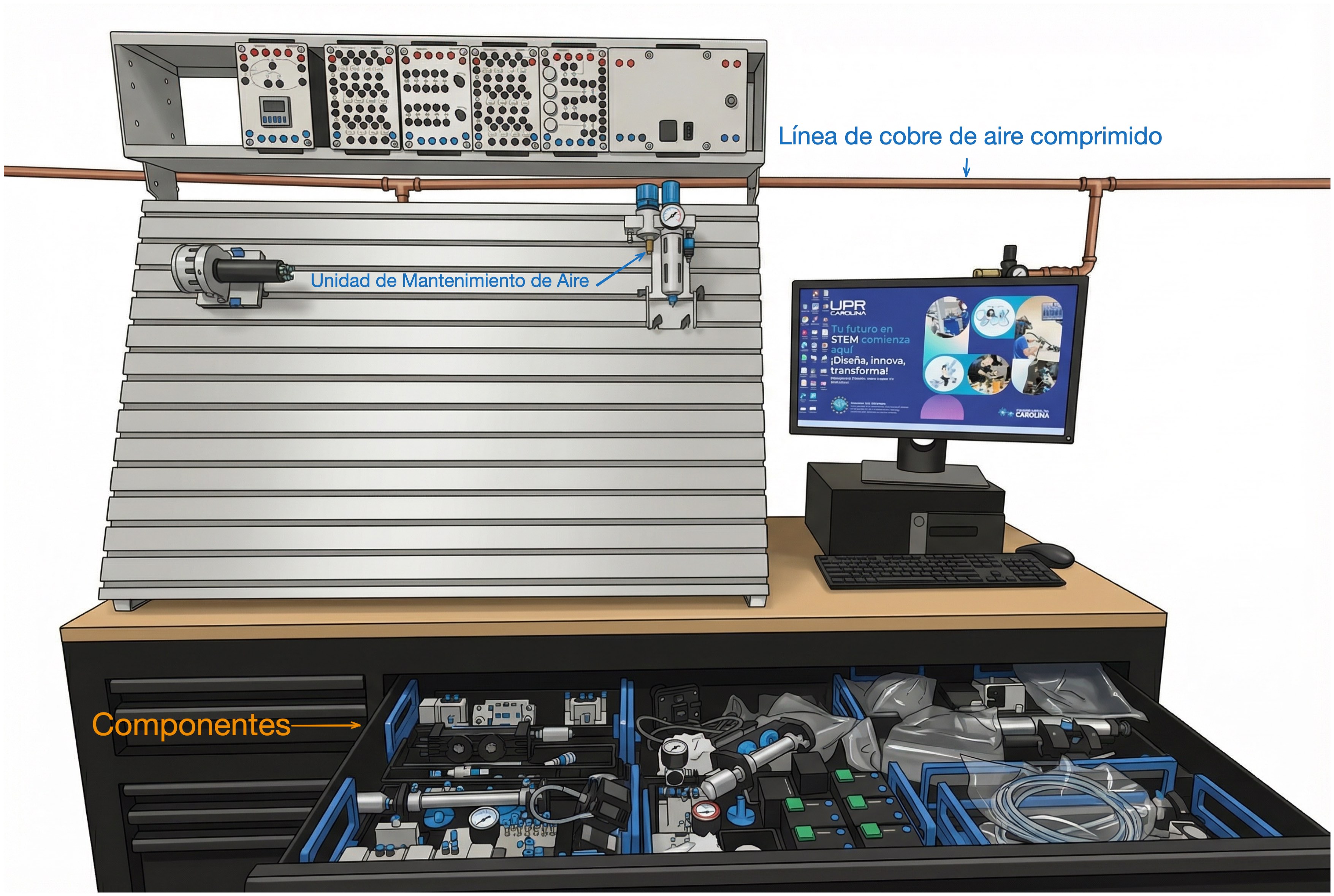 Estación Neumática